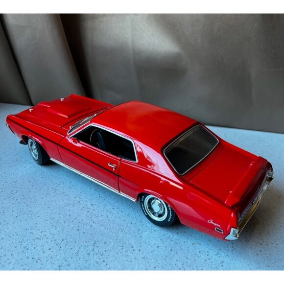 Mercury Cougar 1969 Die-Cast Model 1:18 Scale Red Collectible Car - Picture 2 of 10